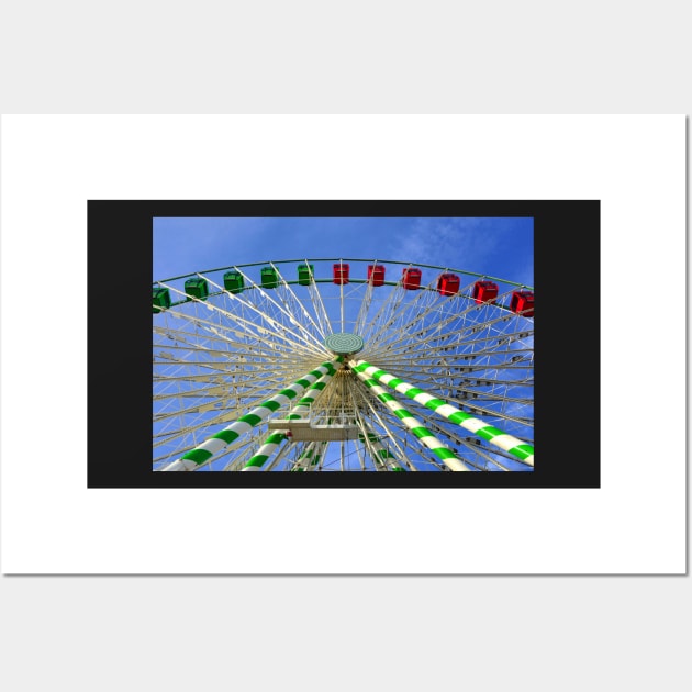 Giant wheel at the fair Wall Art by dltphoto